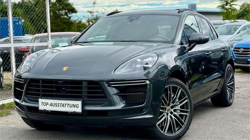 Grau Gebraucht 2020 Porsche Macan Turbo SUV | € 64.800 - Bild 1/4