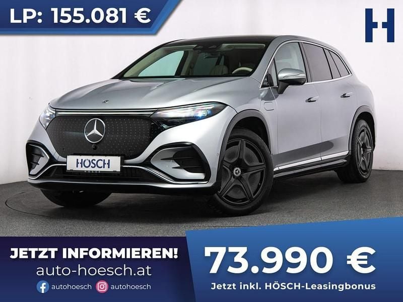 Silber Gebraucht 2023 Mercedes EQS450+ AMG Line Premium Plus SUV | € 77.490 (Fairer Preis) - Bild 1/4