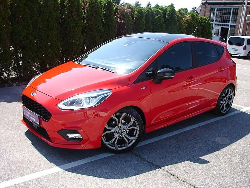 Gebraucht Ford Fiesta ST-Line 101 PS (74 kW) 2019 Rot Limousine