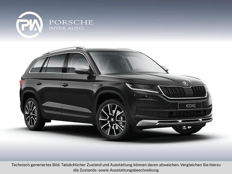 Gebraucht Skoda Kodiaq 150 PS (110 kW) 2021 Schwarz  metallicperleffektno SUV