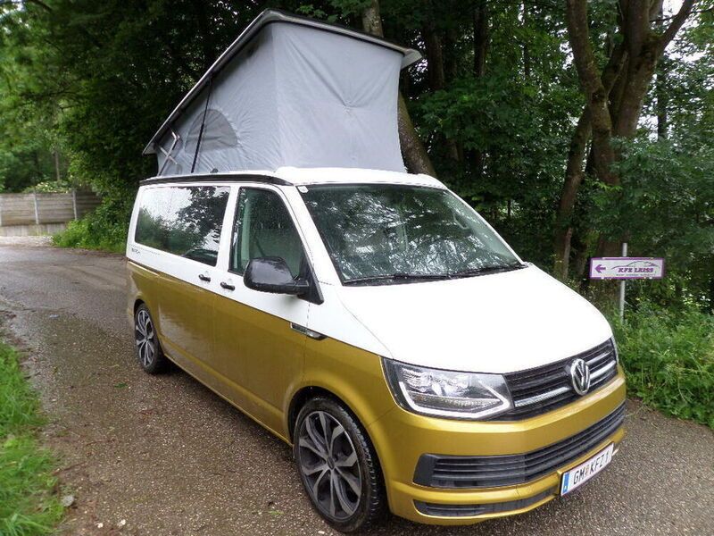Gebraucht VW California Beach 204 PS (150 kW) 2015 Gold Van