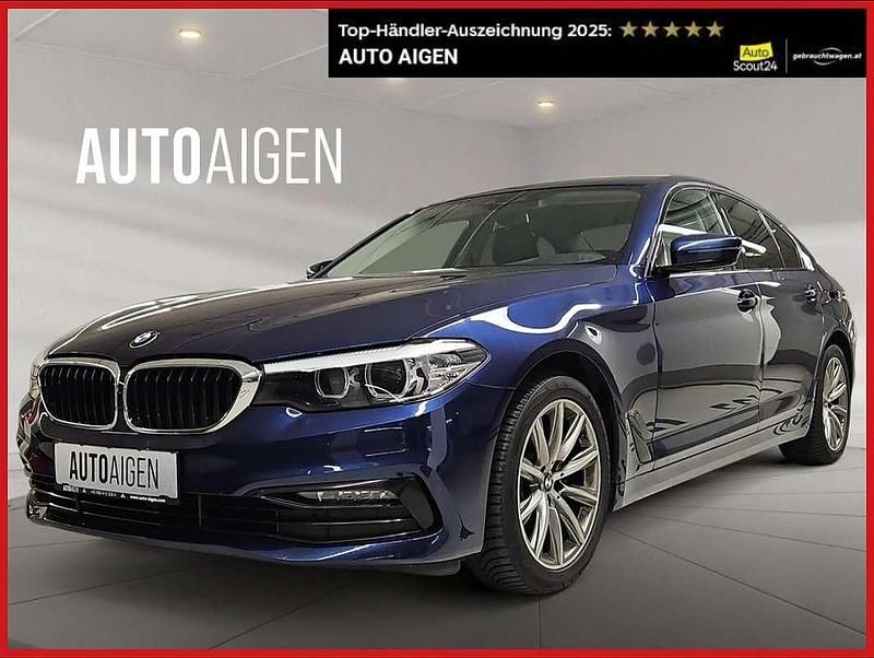 Blau Gebraucht 2019 BMW 520 Shadowline Limousine | € 30.890 (Guter Preis) - Bild 1/4