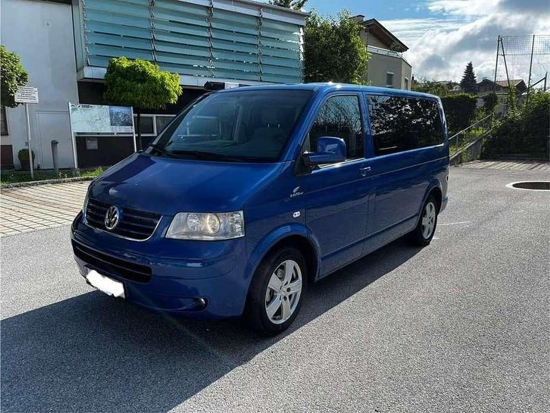 Blau Gebraucht 2007 VW Multivan Family Van | € 18.000 (Guter Preis) - Bild 1/4