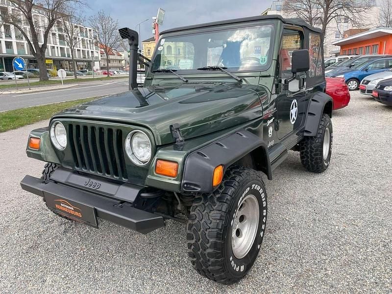 Gebraucht Jeep Wrangler Sport 177 PS (130 kW) 1997 Grün SUV