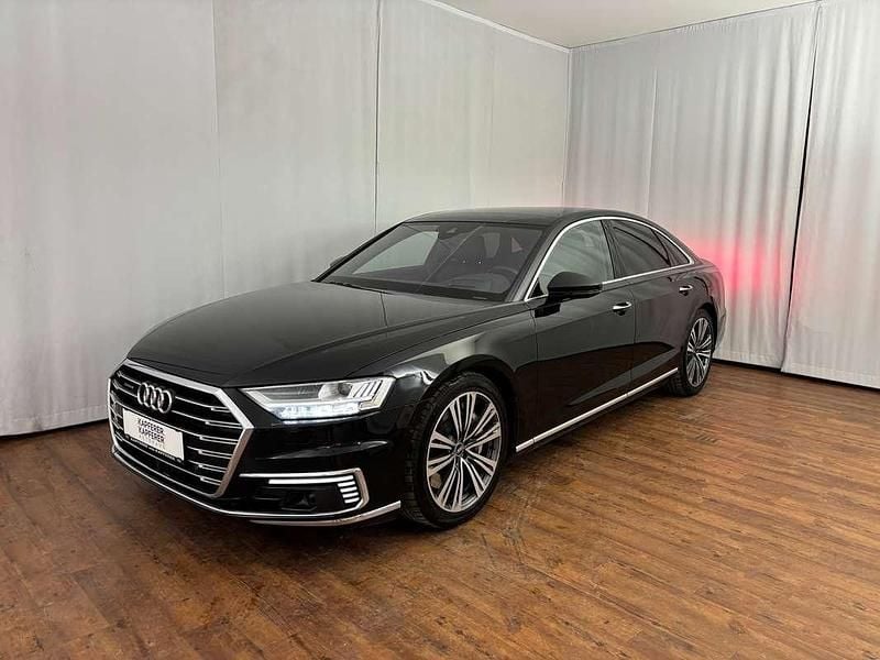Schwarz metallicperleffektno Gebraucht 2021 Audi A8 Limousine | € 44.900 (Teuer) - Bild 1/4