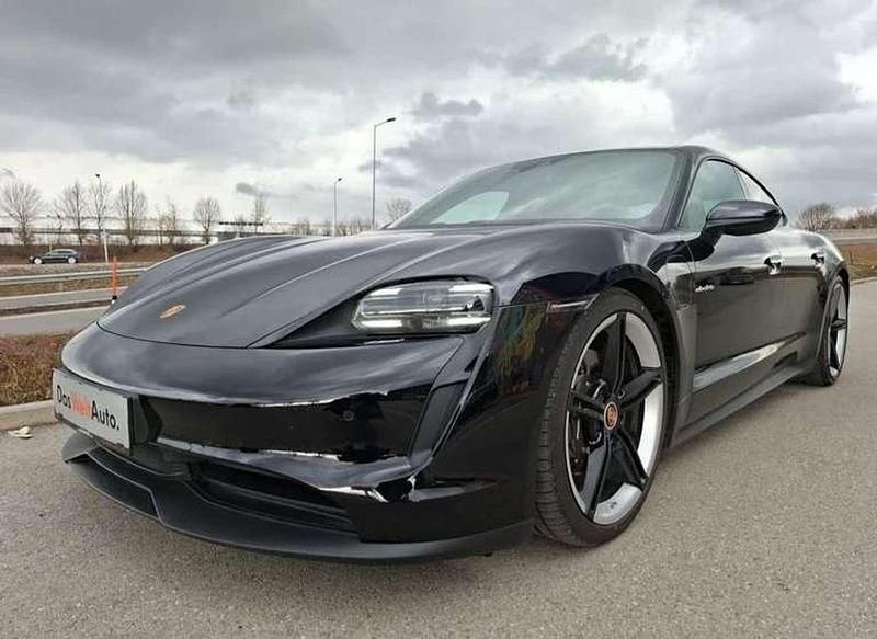 Schwarz Gebraucht 2022 Porsche Taycan Limousine | € 59.500 (Guter Preis) - Bild 1/4