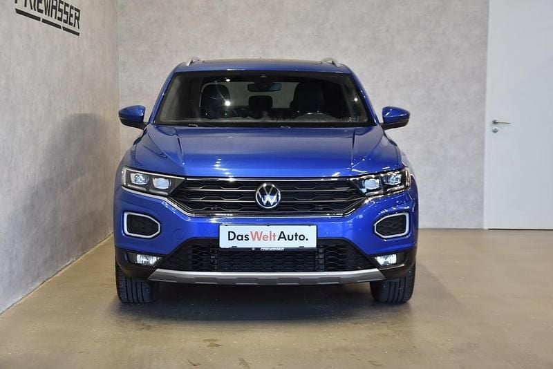 Gebraucht VW T-Roc Sport 150 PS (110 kW) 2021 Mittelblau  metallic SUV