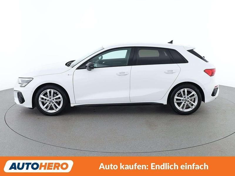 Gebraucht Audi A3 S-Line 110 PS (80 kW) 2022 Weiß Limousine