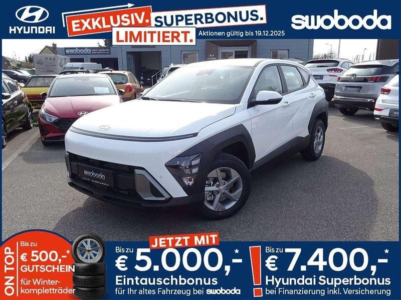 Atlas white weiß Neu 2025 Hyundai Kona SUV | € 22.230 (Superpreis) - Bild 1/3