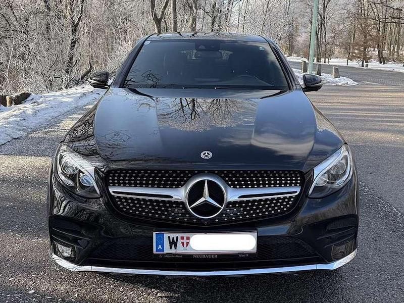 Gebraucht Mercedes GLC220 AMG line 170 PS (125 kW) 2019 Schwarz Coupé