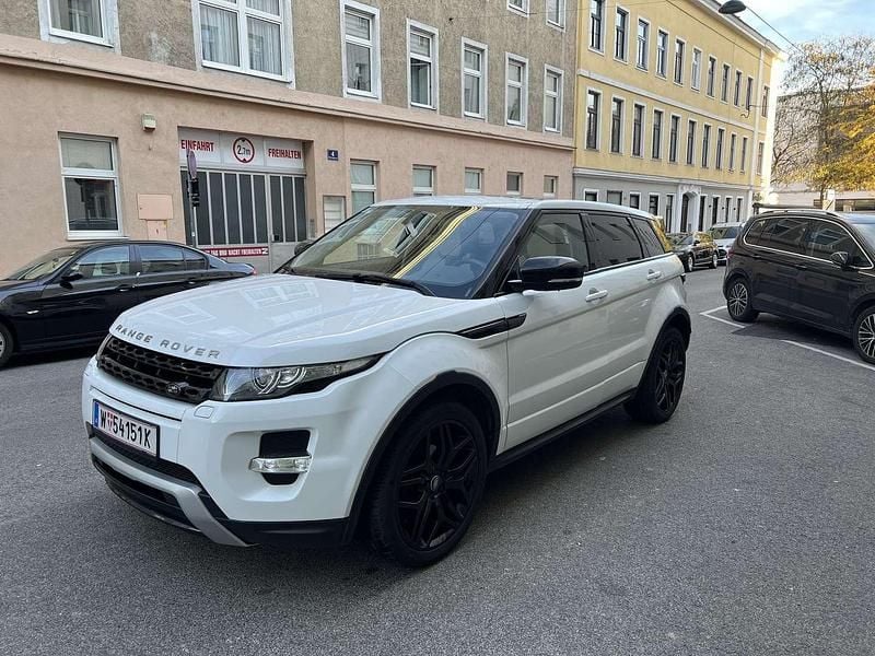 Weiß Gebraucht 2013 Land Rover Range Rover evoque Dynamic SUV | € 16.500 (Fairer Preis) - Bild 1/4