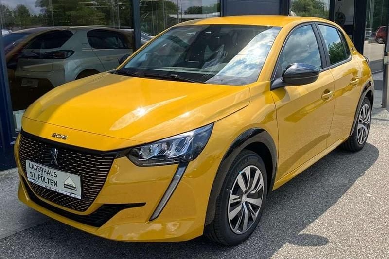 Gelb Gebraucht 2023 Peugeot e-208 Kleinwagen | € 21.900 (Fairer Preis) - Bild 1/4