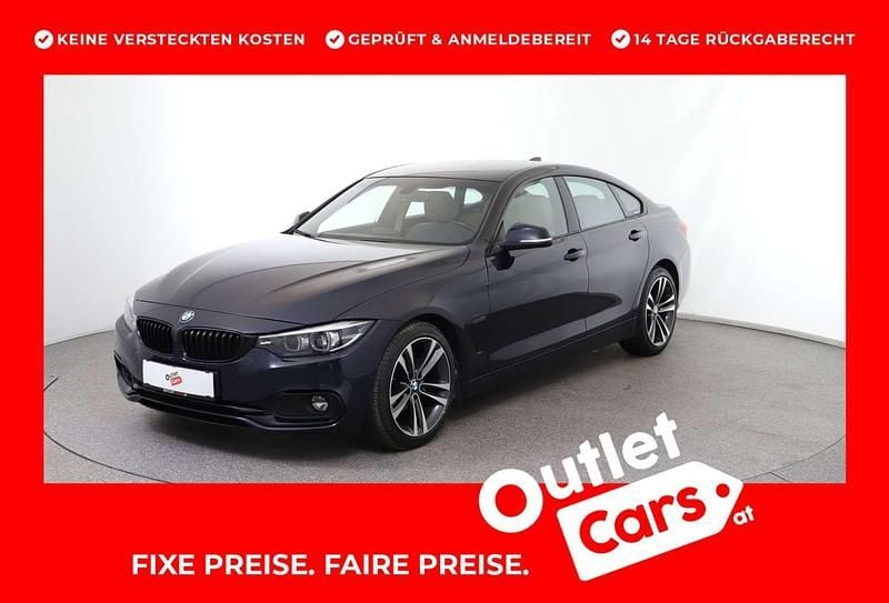 Dunkelgrau metallic Gebraucht 2019 BMW 418 Gran Coupé Coupé | € 21.590 - Bild 1/4