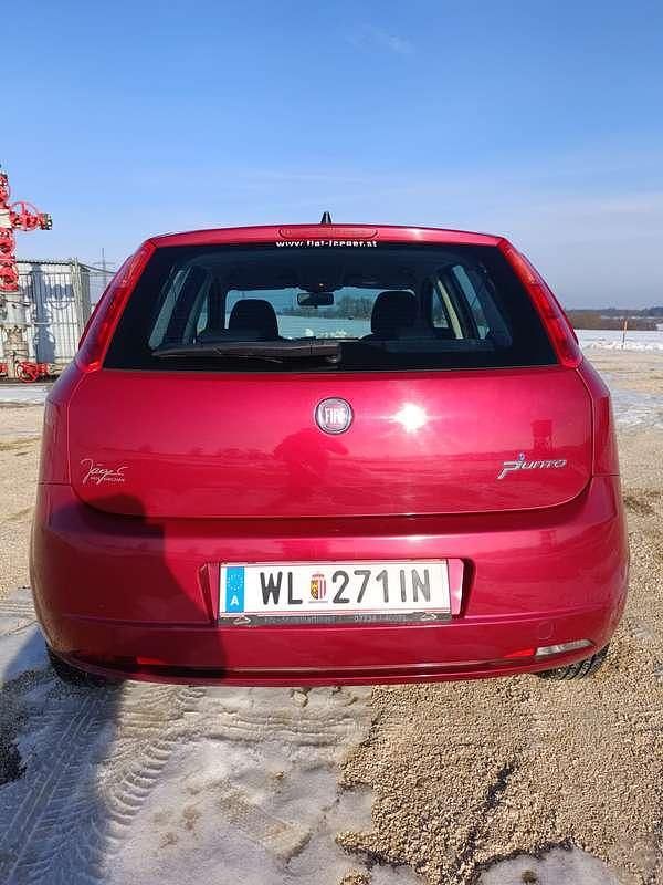 Gebraucht Fiat Grande Punto 75 PS (55 kW) 2008 Rot Kleinwagen