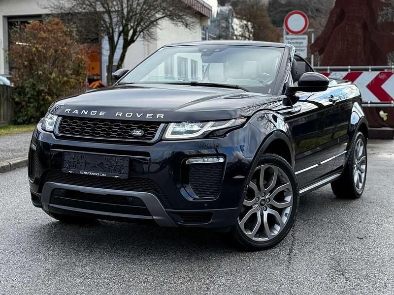 Schwarz Gebraucht 2017 Land Rover Range Rover evoque HSE Dynamic Cabrio | € 32.900 - Bild 1/4