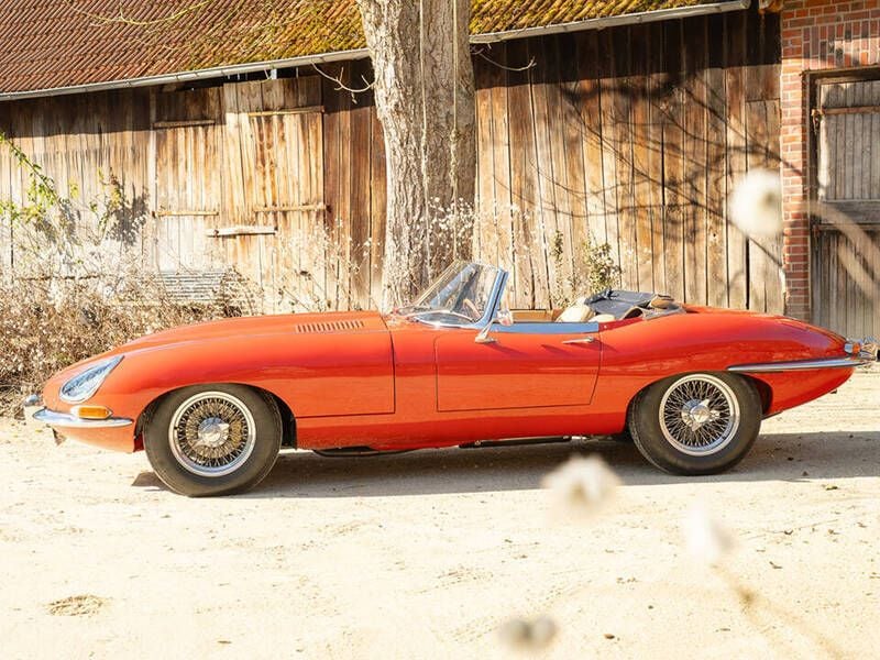 Gebraucht Jaguar E-Type 211 PS (155 kW) 1965 Rot Cabrio