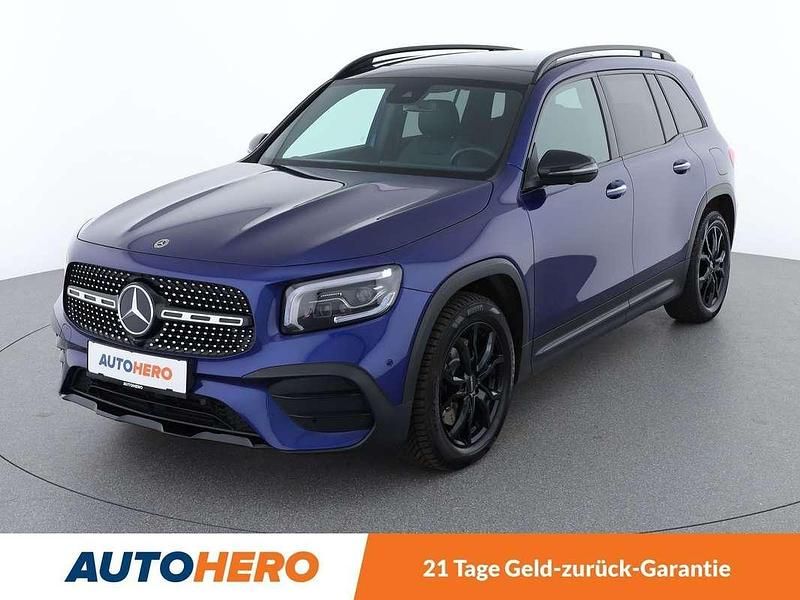 Blau Gebraucht 2022 Mercedes GLB220 AMG line SUV | € 47.990 (Fairer Preis) - Bild 1/3