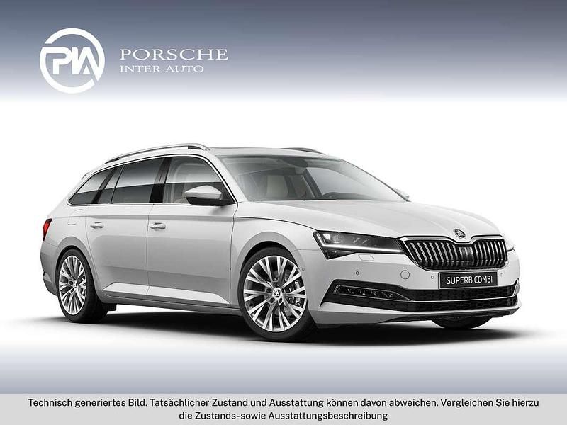 Gebraucht Skoda Superb Style 150 PS (110 kW) 2021 Weiss  metallic Kombi