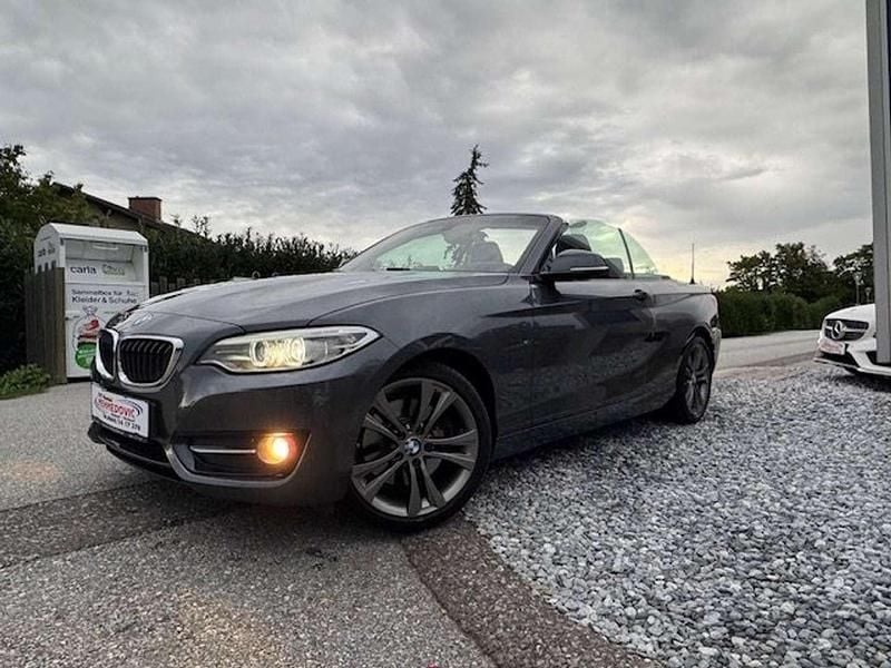 Gebraucht BMW 228 Shadowline 245 PS (180 kW) 2015 Grau Cabrio