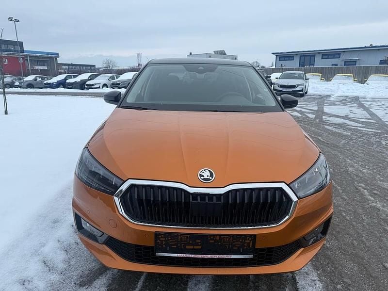 Neu Skoda Fabia Selection 95 PS (69 kW) 2026 Mittelorange  metallic Kleinwagen
