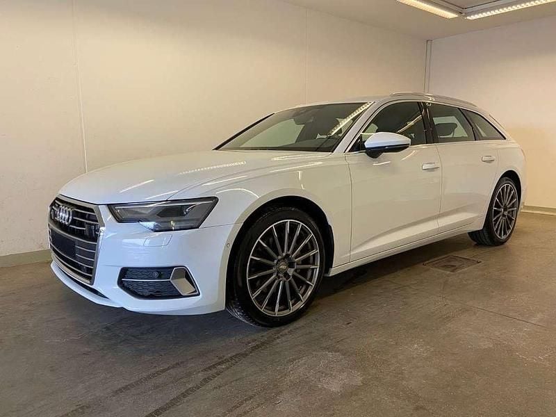 Weiss metallic Gebraucht 2021 Audi A6 Sport Kombi | € 31.990 (Superpreis) - Bild 1/4