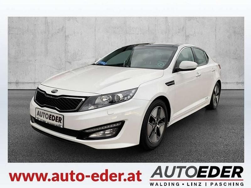 Gebraucht Kia Optima Hybrid 150 PS (110 kW) 2013 Weiß Limousine