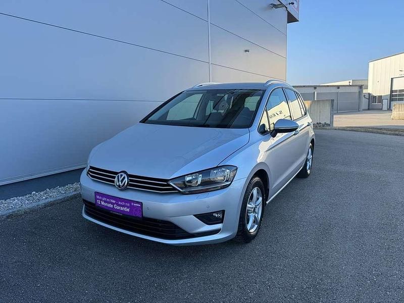 Grau Gebraucht 2014 VW Golf Sportsvan Comfortline Van / Kleinbus | € 6.990 - Bild 1/4