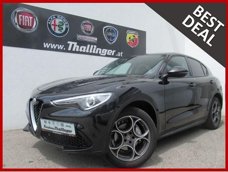 Schwarz Gebraucht 2019 Alfa Romeo Stelvio Business SUV | € 27.450 (Fairer Preis) - Bild 1/4