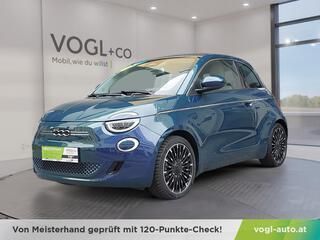 Gebraucht Fiat 500e La Prima 86 kW (118 PS) 2021 Grün Cabrio