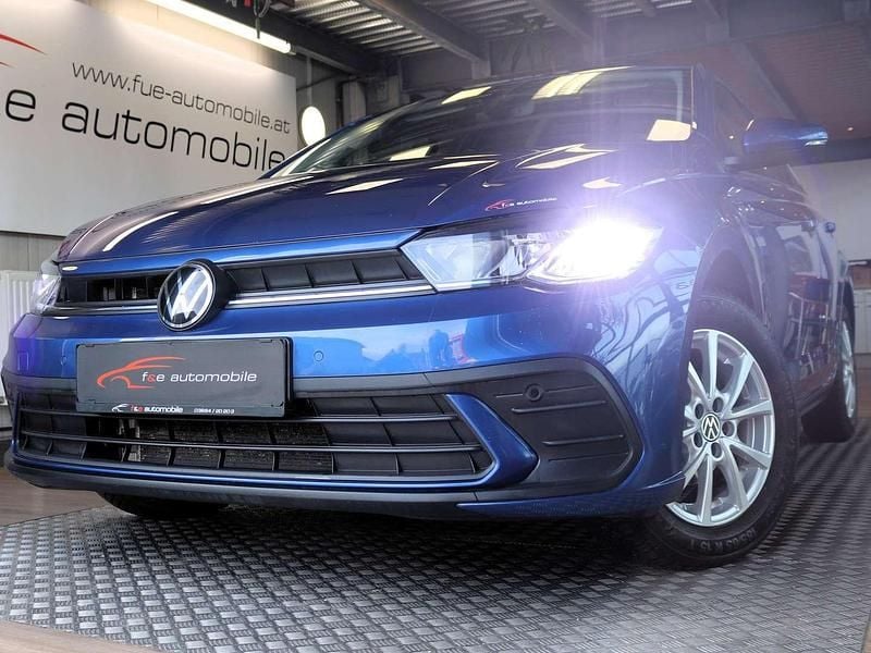 Gebraucht VW Polo Life 95 PS (69 kW) 2023 Blau Kleinwagen
