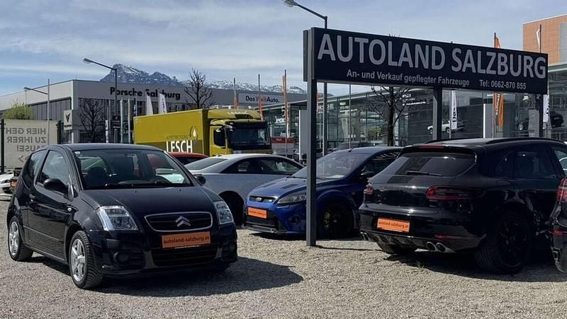 Gebraucht Citroën C2 68 PS (50 kW) 2008 Schwarz Kleinwagen