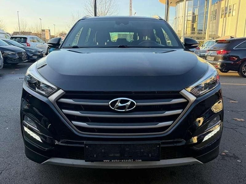 Gebraucht Hyundai Tucson GO! 116 PS (85 kW) 2018 Schwarz SUV