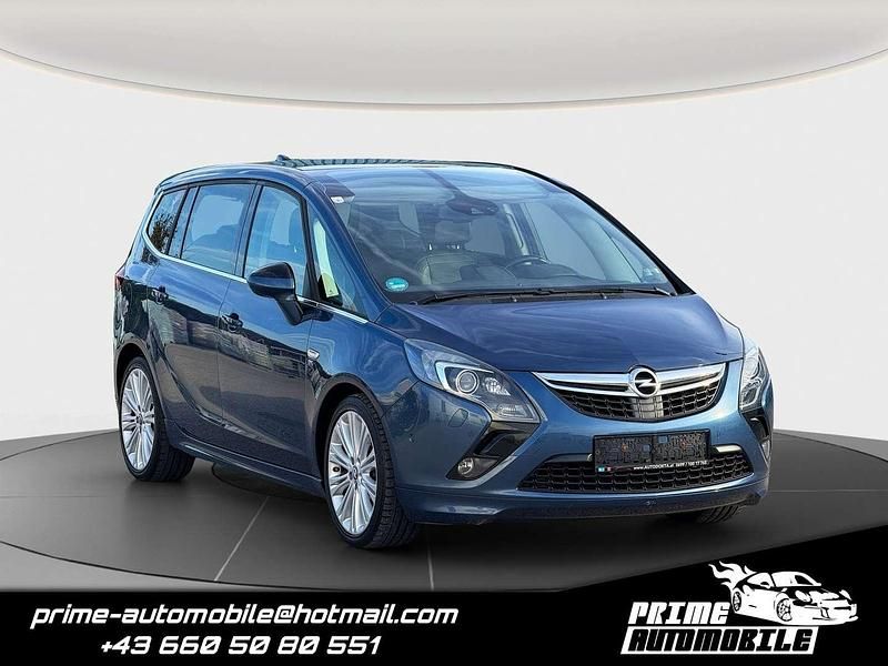 Blau Gebraucht 2016 Opel Zafira Tourer Van / Kleinbus | € 12.490 - Bild 1/4