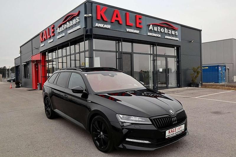 Gebraucht Skoda Superb SportLine 150 PS (110 kW) 2021 Schwarz Kombi