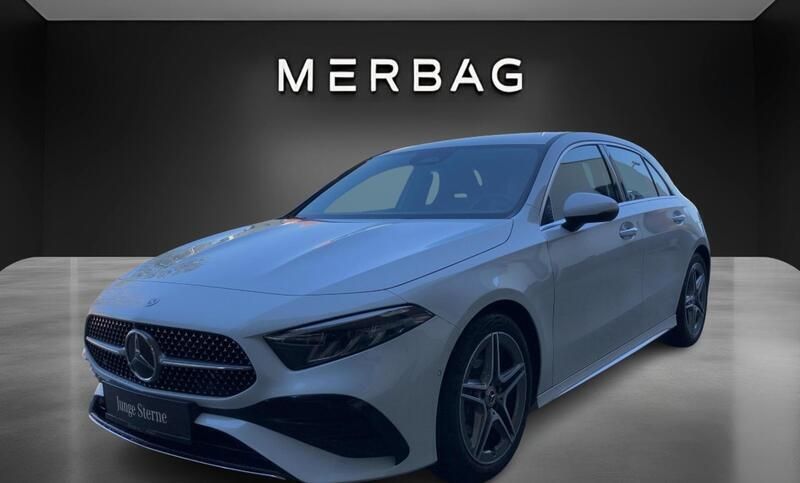 Digitalweiß metallic Gebraucht 2023 Mercedes A180 Advanced Plus Limousine | € 31.990 (Fairer Preis) - Bild 1/4