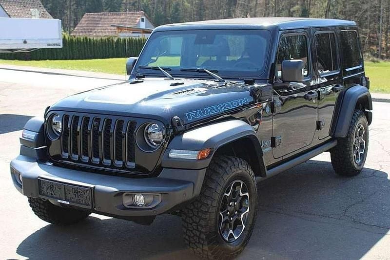 Gebraucht Jeep Wrangler Rubicon 272 PS (200 kW) 2022 Schwarz SUV