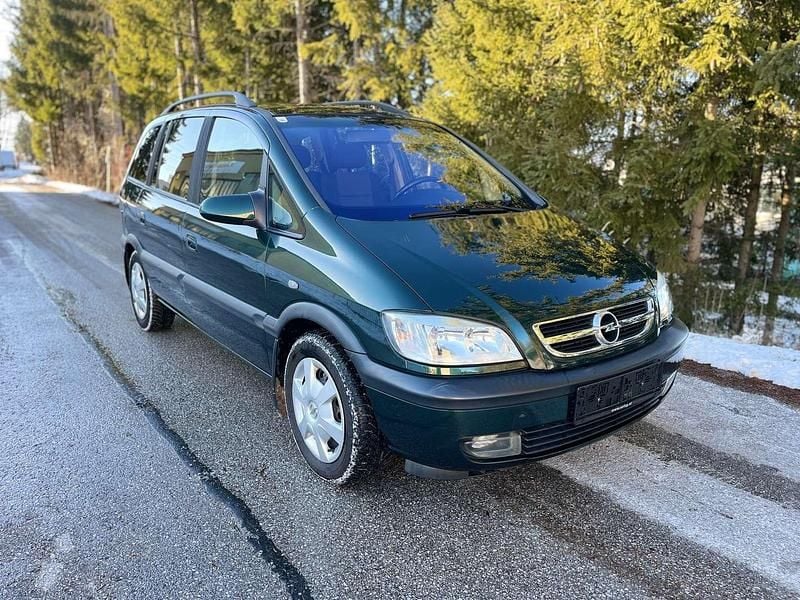 Grün Gebraucht 2005 Opel Zafira Van / Kleinbus | € 2.490 (Superpreis) - Bild 1/4