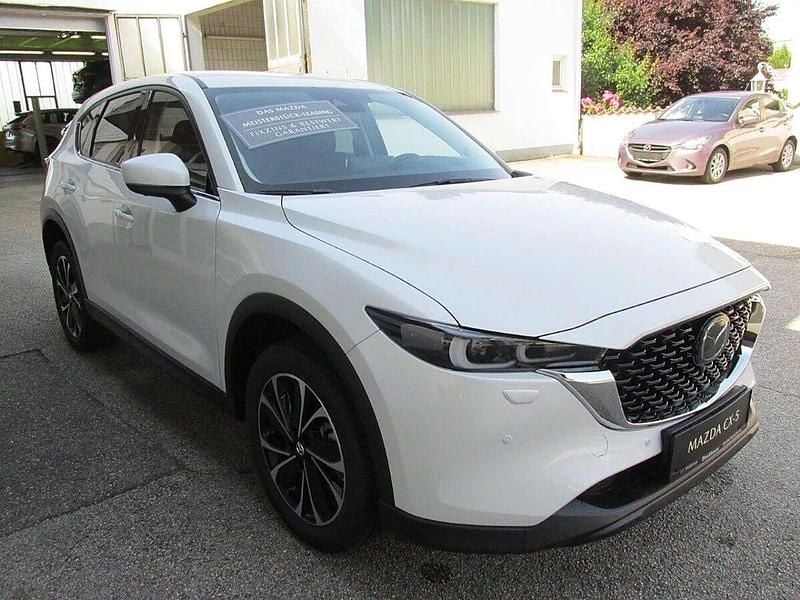 Gebraucht Mazda CX-5 Exclusive-Line 165 PS (121 kW) 2024 Weiß SUV