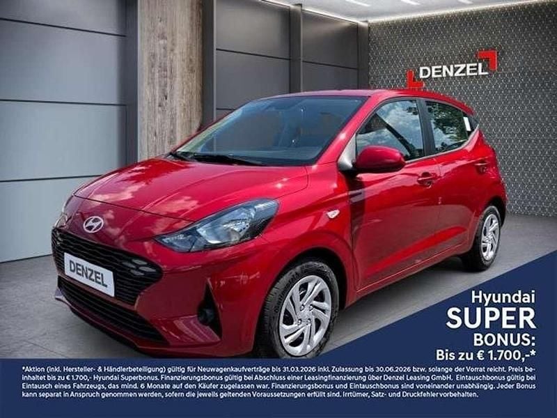 Neu Hyundai i10 GO! 63 PS (46 kW) 2025 Rot Kleinwagen