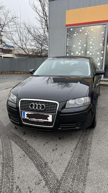 Gebraucht Audi A3 Ambiente 125 PS (91 kW) 2008 Schwarz Kleinwagen