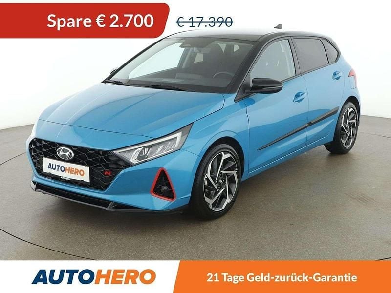 Blau Gebraucht 2021 Hyundai i20 Trend Kleinwagen | € 14.690 (Fairer Preis) - Bild 1/3