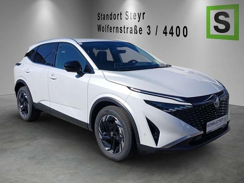 Neu Nissan Qashqai N-Connecta 205 PS (150 kW) 2025 Weiß SUV