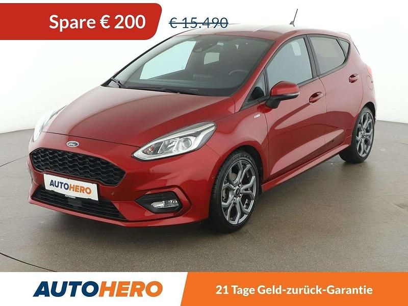 Rot Gebraucht 2020 Ford Fiesta ST-Line Kleinwagen | € 15.290 (Fairer Preis) - Bild 1/3