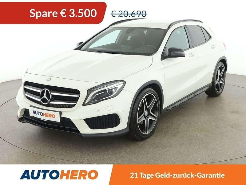 Weiß Gebraucht 2017 Mercedes GLA180 AMG line SUV | € 17.590 (Guter Preis) - Bild 1/3