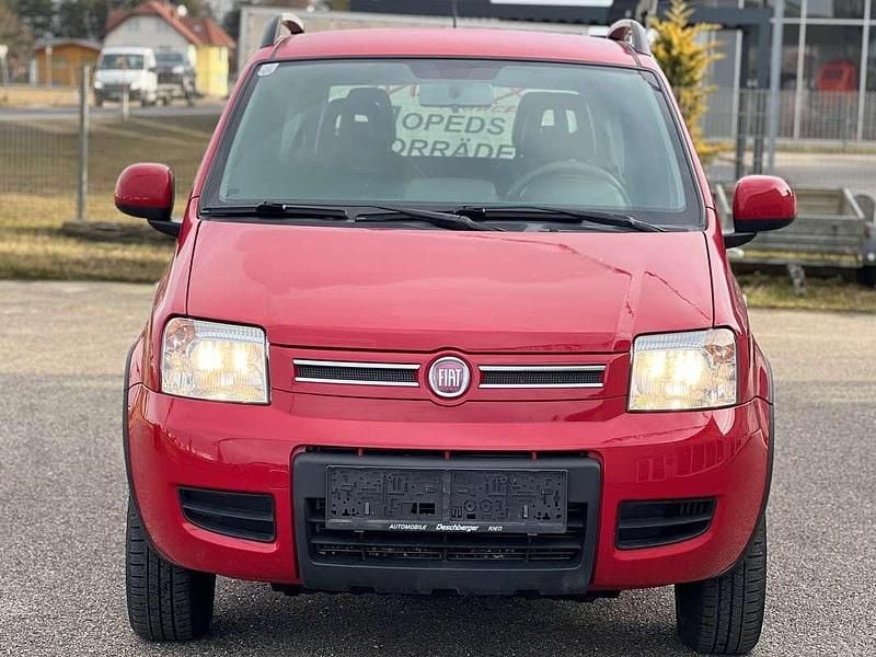 Gebraucht Fiat Panda 4x4 Classica 75 PS (55 kW) 2012 Rot Kleinwagen