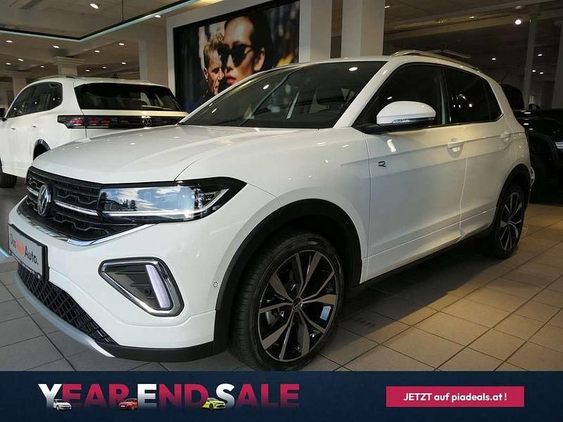 Weiss normal Gebraucht 2024 VW T-Cross R-line SUV | € 26.490 (Teuer) - Bild 1/4