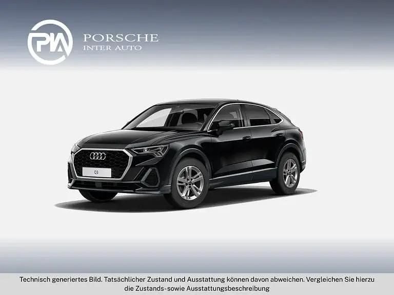 Schwarz metallicperleffektno Gebraucht 2020 Audi Q3 Sportback Ambiente SUV | € 28.950 (Fairer Preis) - Bild 1/4