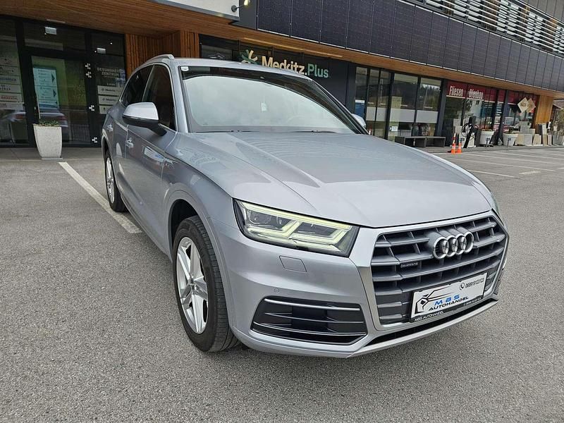 Grau Gebraucht 2018 Audi Q5 Sport SUV | € 33.700 (Fairer Preis) - Bild 1/4