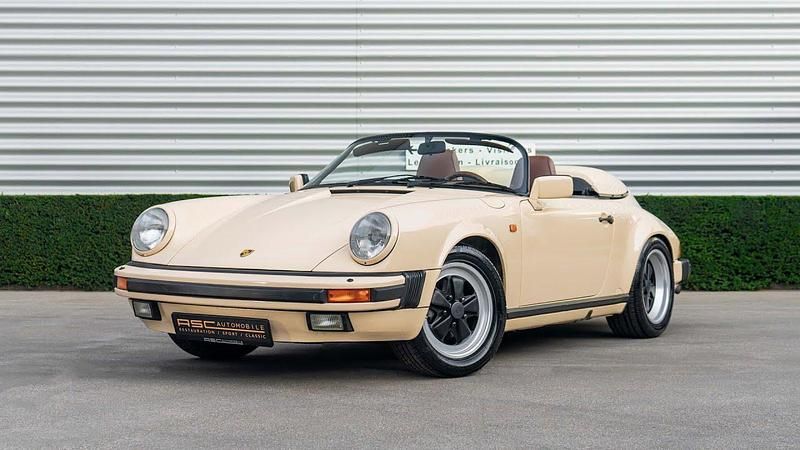 Gebraucht Porsche 911 217 PS (159 kW) 1989 Beige Cabrio