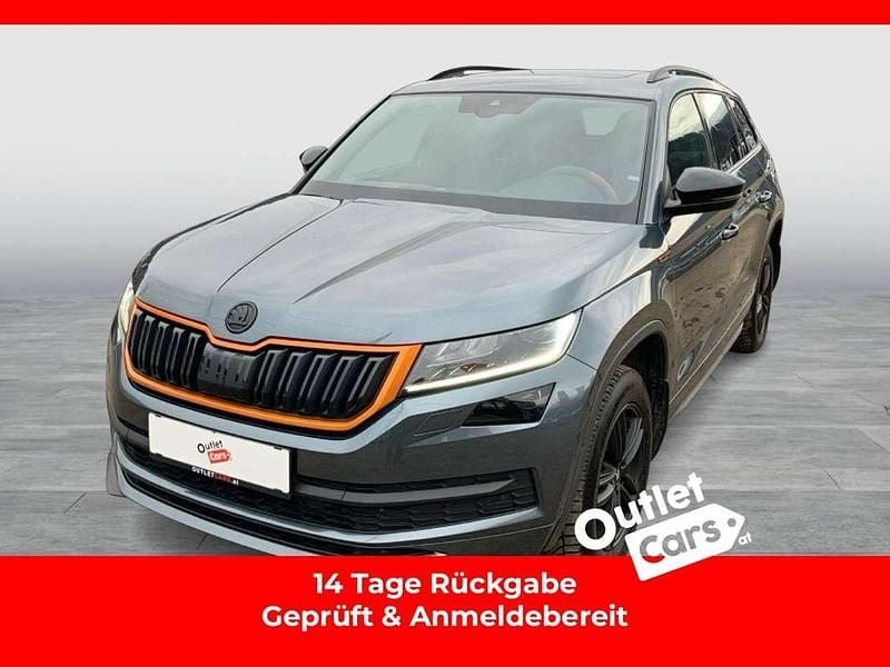 Gebraucht Skoda Kodiaq SportLine 190 PS (139 kW) 2019 Dunkelgrau  metallic SUV